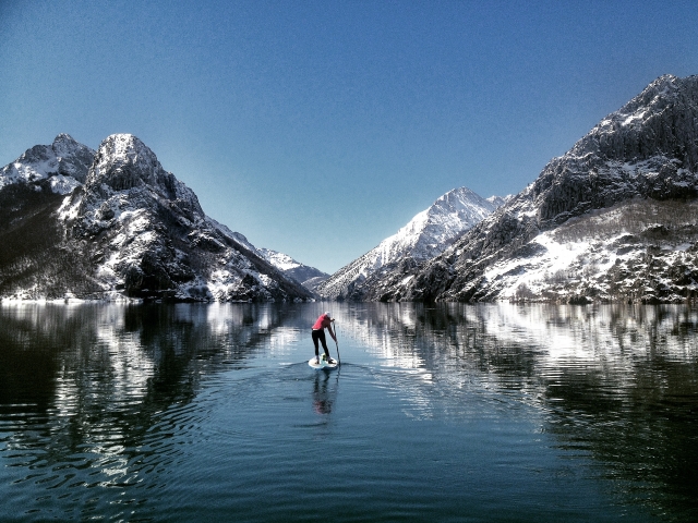  Paddle surf ai Picos de Europa 