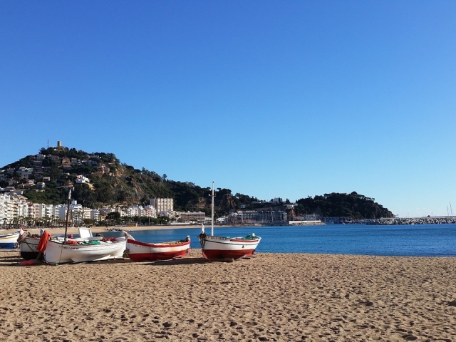 Playa de la costa Brava
