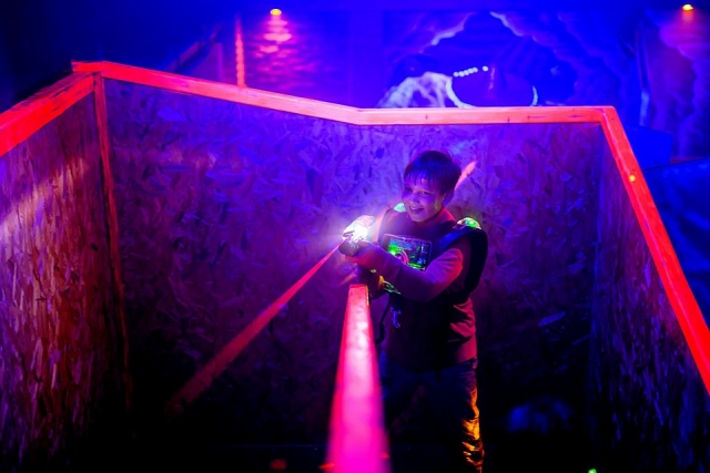 Laser game à Barcelone 
