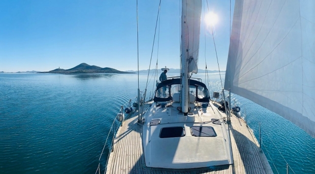  sailing in the Mar Menor 