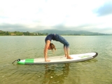 SUP Yoga am Rodiles Strand 1 Stunde