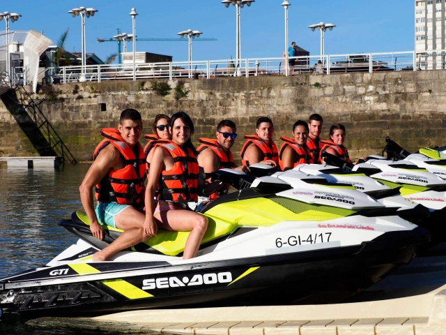  Sortie jet ski à Gijón 