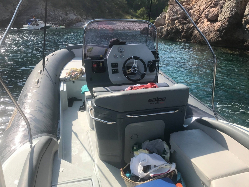  half day by boat 