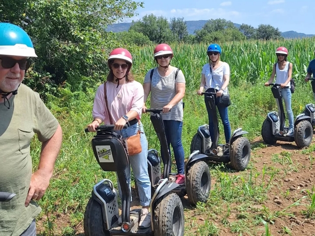 Turismo rapido y confortable en segway