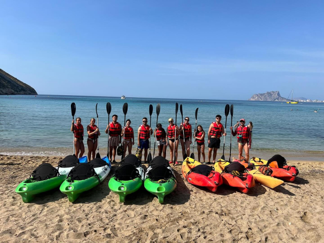  Kayaks biplaces à Cala Granadella 