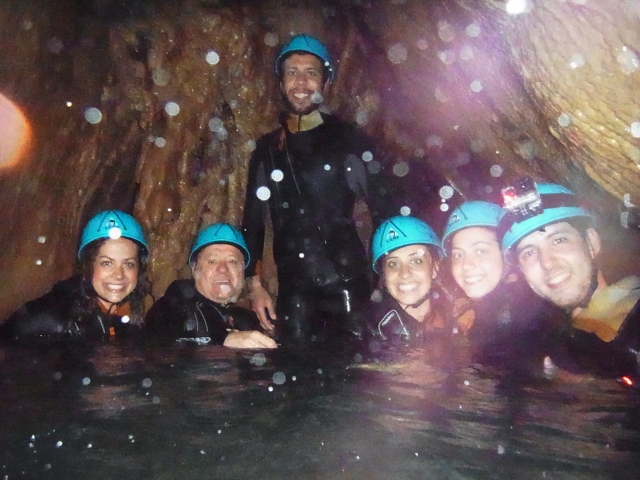 En la cueva