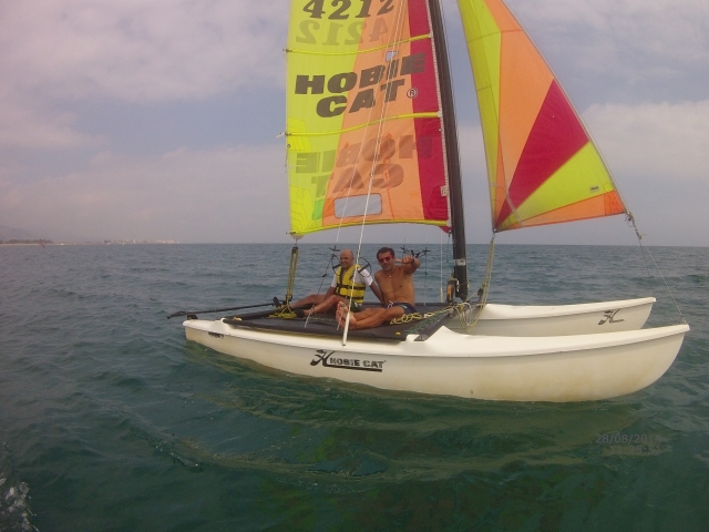 Navegando en vela
