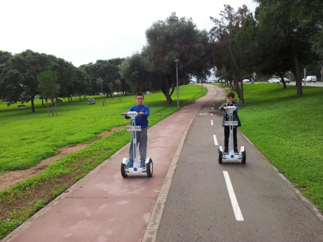  Marcher en segway dans le parc 