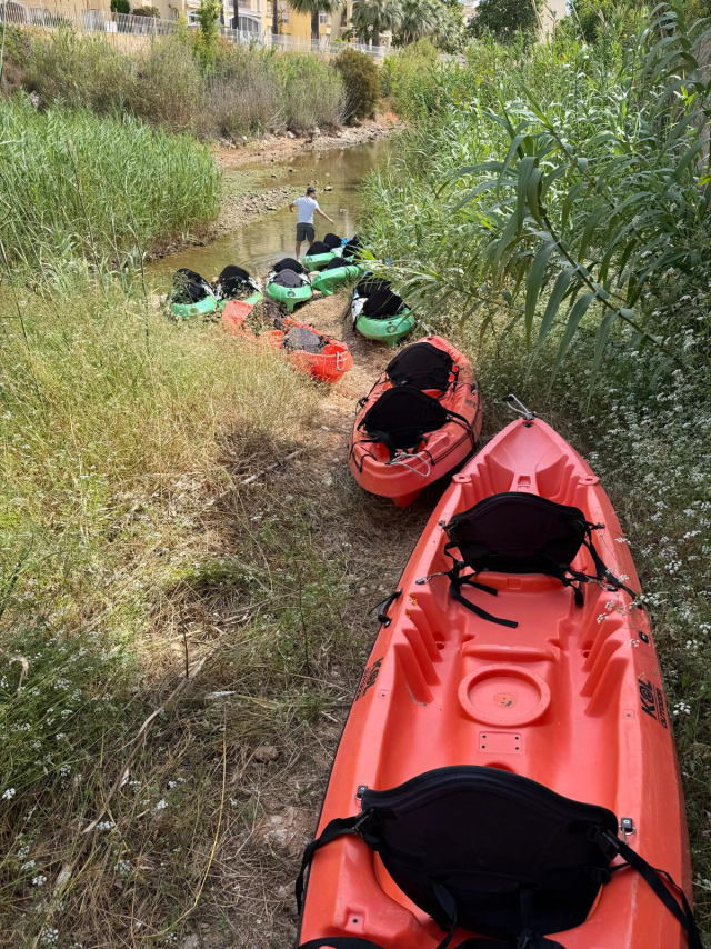 Excursion en kayak biplace à Cala Tango 