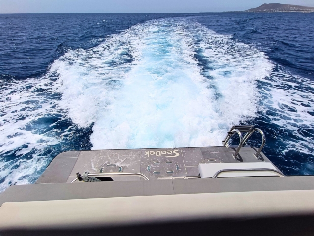 Paseo en barco en Lanzarote