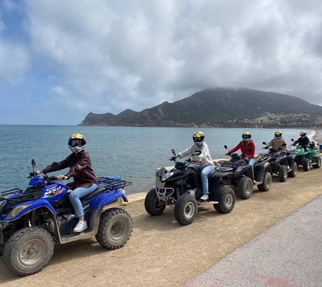  Quad route with friends 