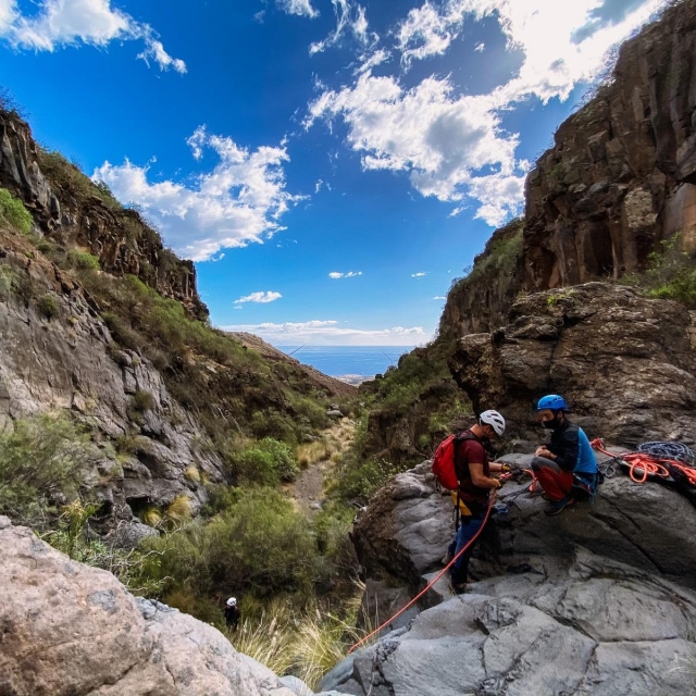  Canyoning auf Teneriffa