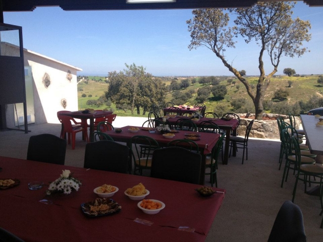 Serviço de terraço 