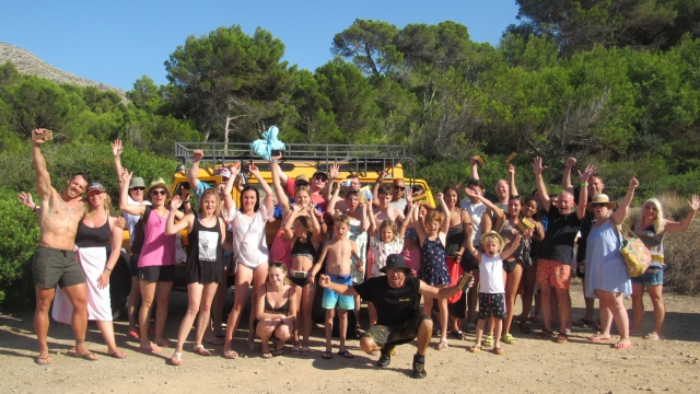 Tour con amigos y familia