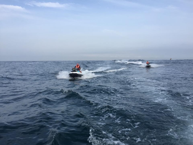 Llegando a la Bahia de la Concha