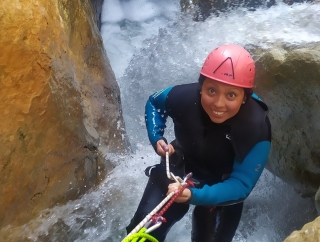 Barranquismo nivel fácil en Sierra de Guara 3h