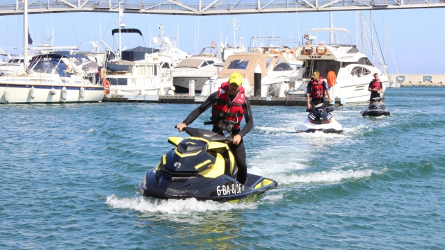  Flyboard e moto d'acqua a Barcellona