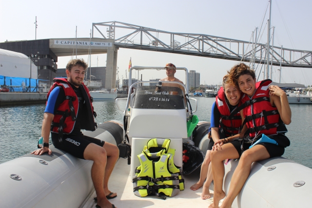  Nella barca flyboard 