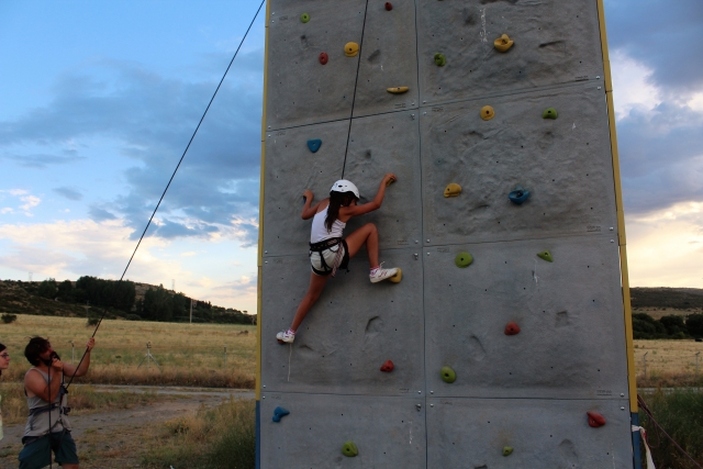  Klettern in der Kletterwand 