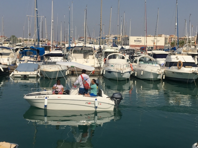  Itinerario in barca con bambini Torrevieja 