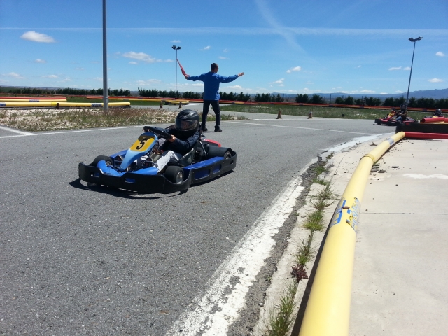 Kart infantil en Fresno de la Fuente