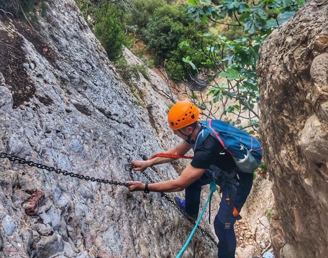  Via Ferrata Canal de las Damas 