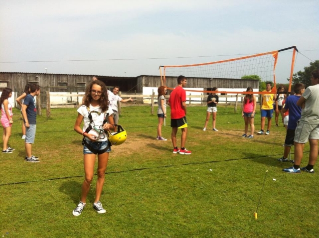 Practicando varios deportes