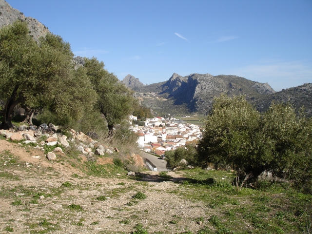 Vistas del pueblo de Benaojan