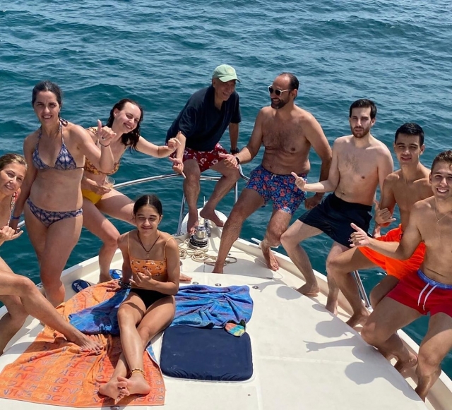  An Bord des Charter-Segelschiffs 