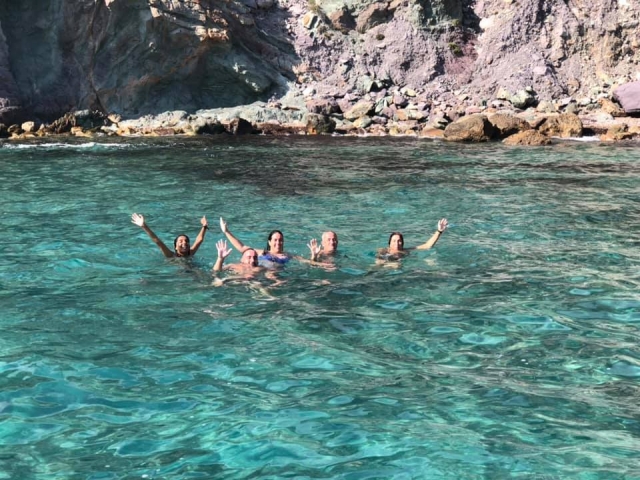  Badezimmer neben dem Boot in La Manga 