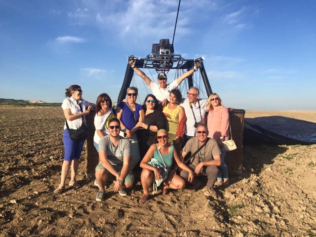  Group photo after landing 