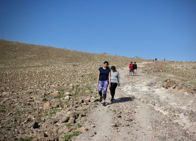  Caminhando pela ilha 
