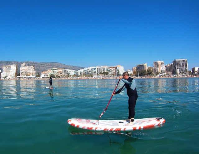 Aula de paddle surf 