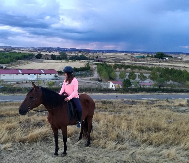  Horse riding in Zaragoza 