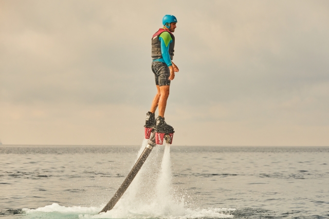 Volando con el flyboard