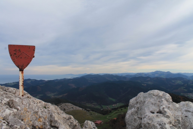  Route durch die Berge 