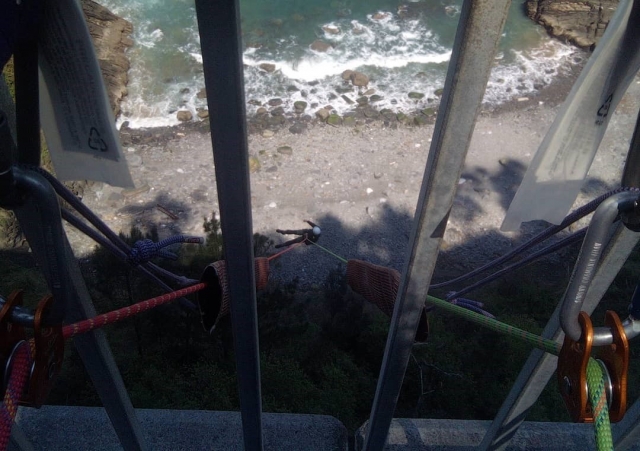 Seguridad garantizada para el salto