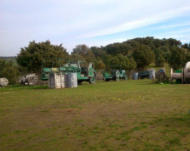 Escenario de paintball
