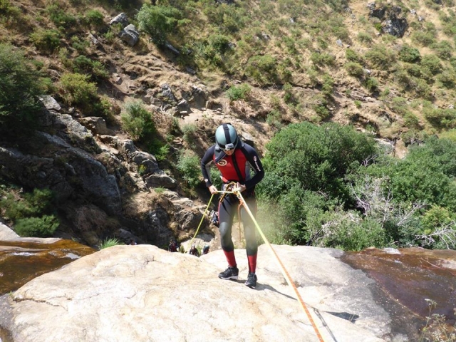  Canyoning with rappelling 