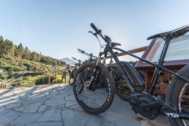 MTB parcheggiata 