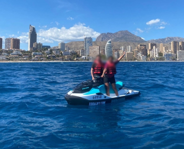 Moto de agua para dos