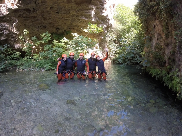  Avventura di canyoning con gli amici