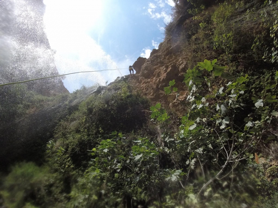  Discesa finale nel burrone di Lus 