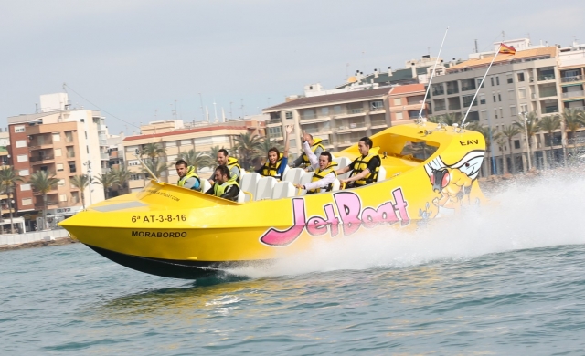  Sailing in a jet boat