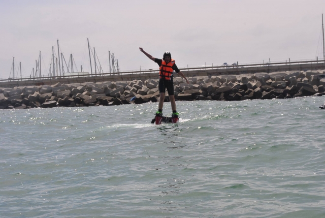 Flotando sobre el mar