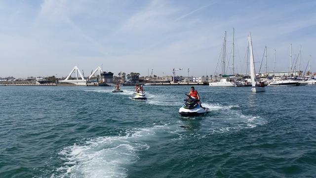 Jet ski en Valencia