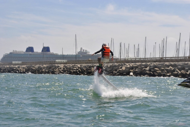 Sesion de flyboard