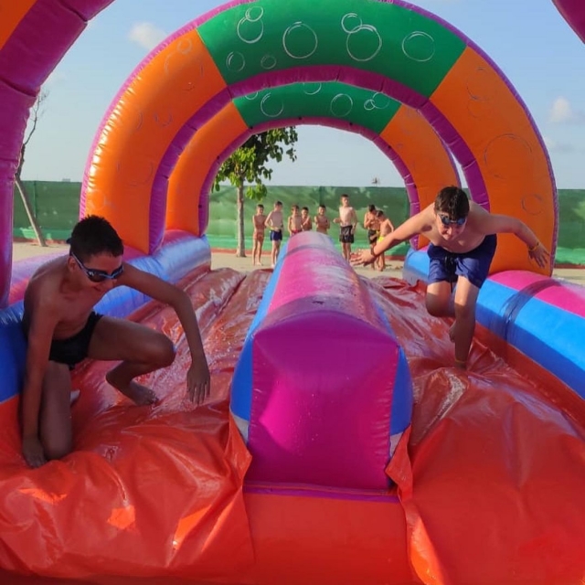  Divertirsi con i gonfiabili 
