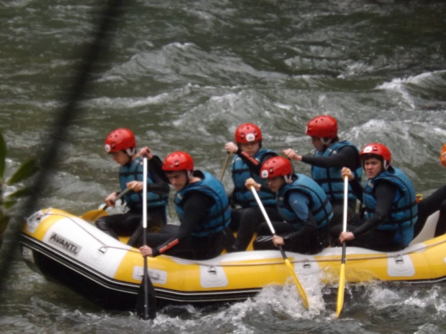  Rafting-Abfahrt 