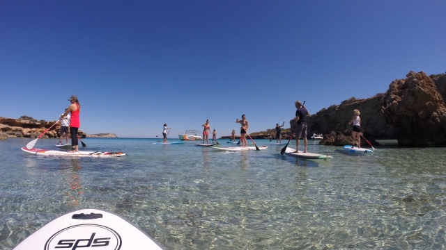  Paddle surf route 